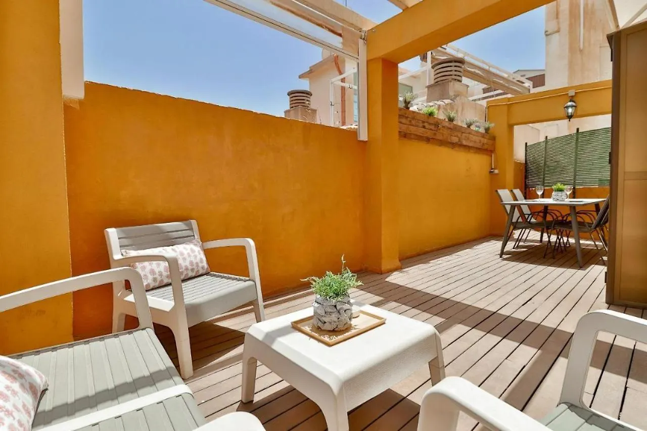 Apartamento Terraza Málaga 0*,